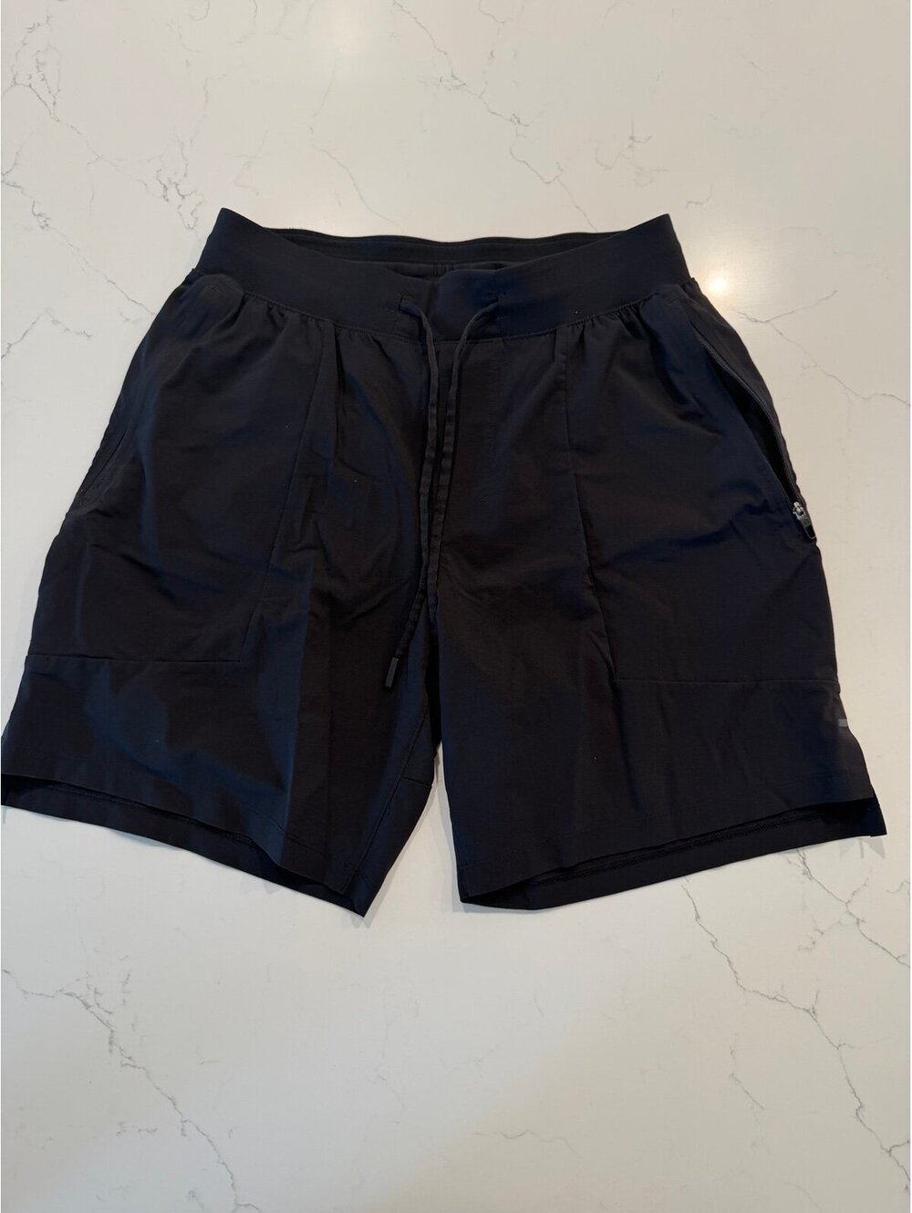 Lululemon License to Train Short 7" Black Linerless Mens Size Small S